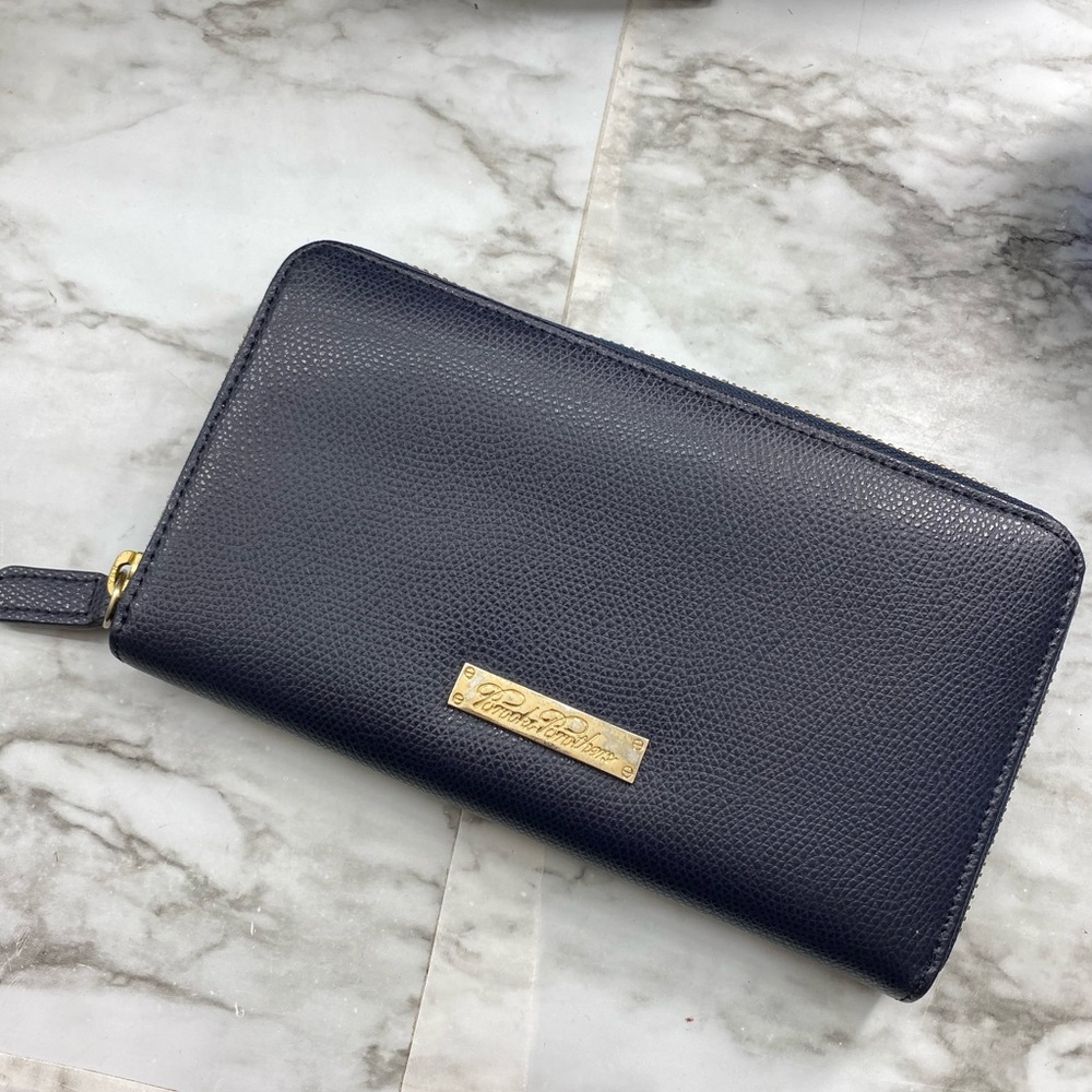 Brooks Brothers Zip Around Wallet